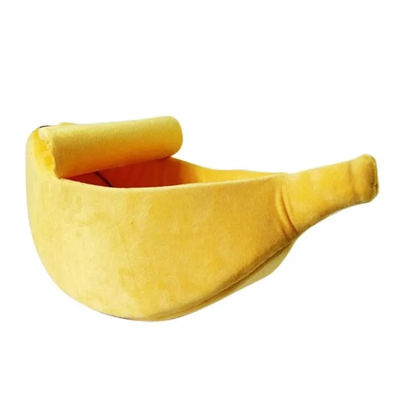 BANANA Pet Bed / Cozy Puppy and Kitten Kennel