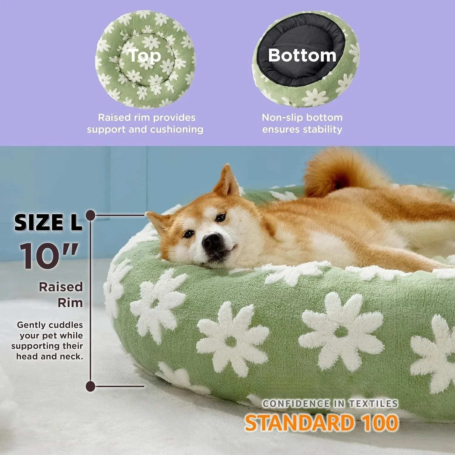 Bark's Cozy Dog Bed