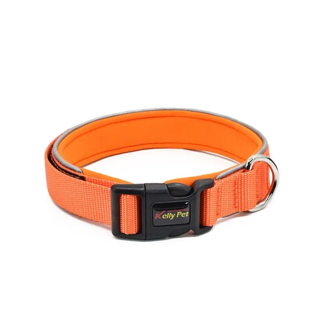 Breathable Mesh Nylo Collar Reflective Collars For Dogs