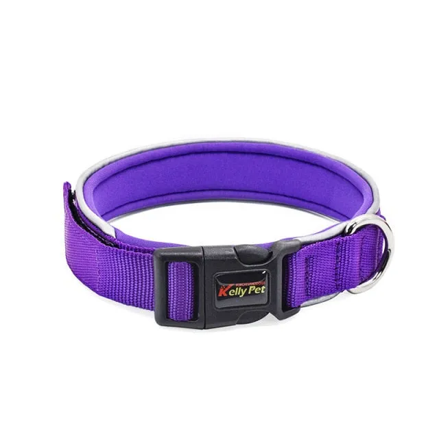 Breathable Mesh Nylo Collar Reflective Collars For Dogs