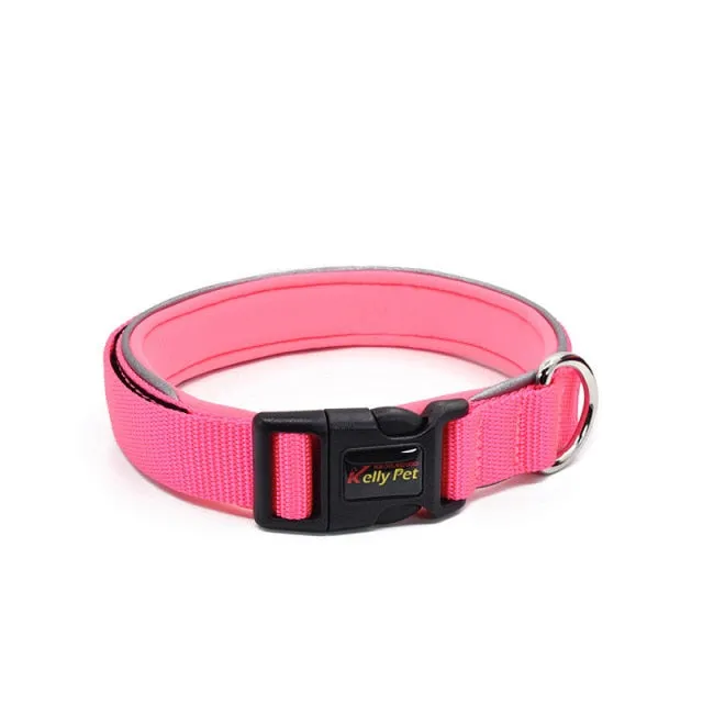 Breathable Mesh Nylo Collar Reflective Collars For Dogs
