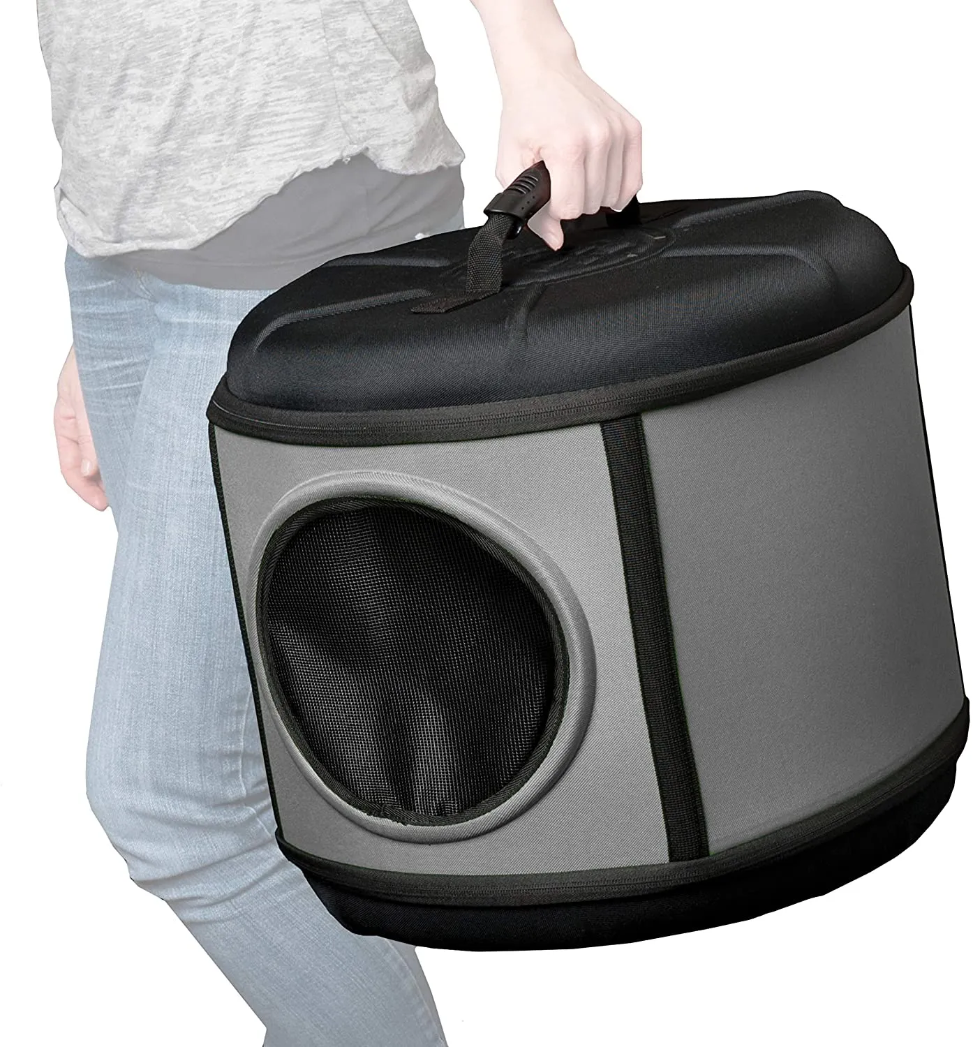 Capsule Cat Carrier - Mod Capsule Cat Bed and Portable Travel Carrier - K&H Pet Products