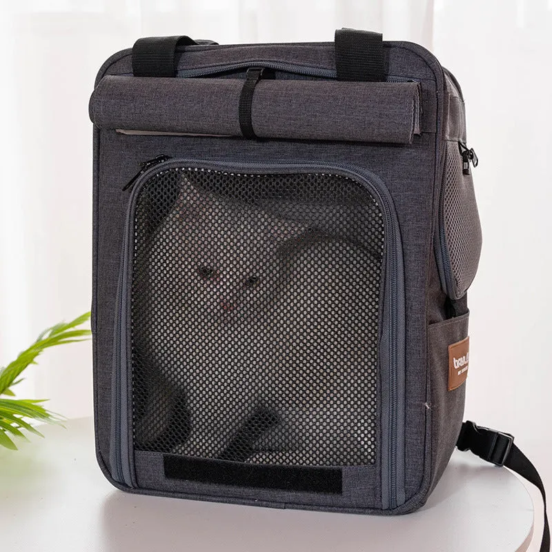 Cat Bag Go Out Portable Go Out Bag Cat Shoulders Space Backpack