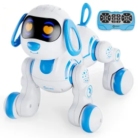 Contixo R3-Blue Interactive Learning Robot Dog Toy, Blue