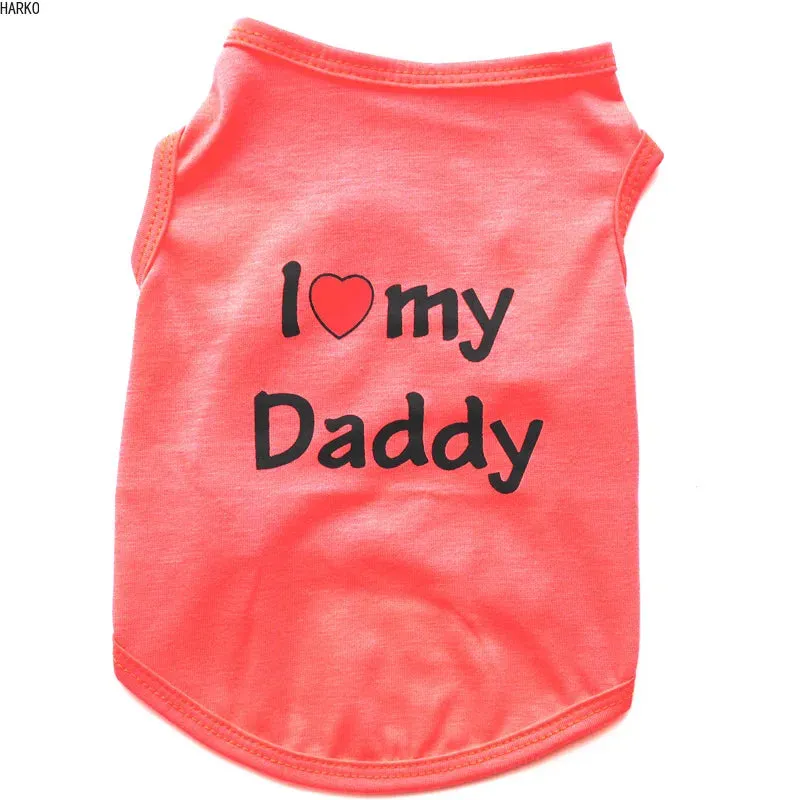 Cute Printed Summer Pet T-Shirt | Cotton Vest for Puppies & Small Dogs | Pug Apparel & Costumes