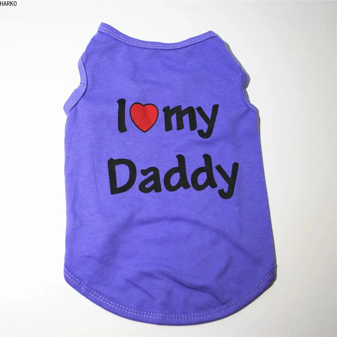 Cute Printed Summer Pet T-Shirt | Cotton Vest for Puppies & Small Dogs | Pug Apparel & Costumes