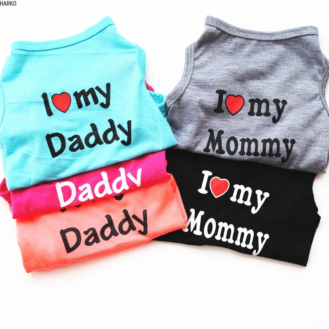 Cute Printed Summer Pet T-Shirt | Cotton Vest for Puppies & Small Dogs | Pug Apparel & Costumes
