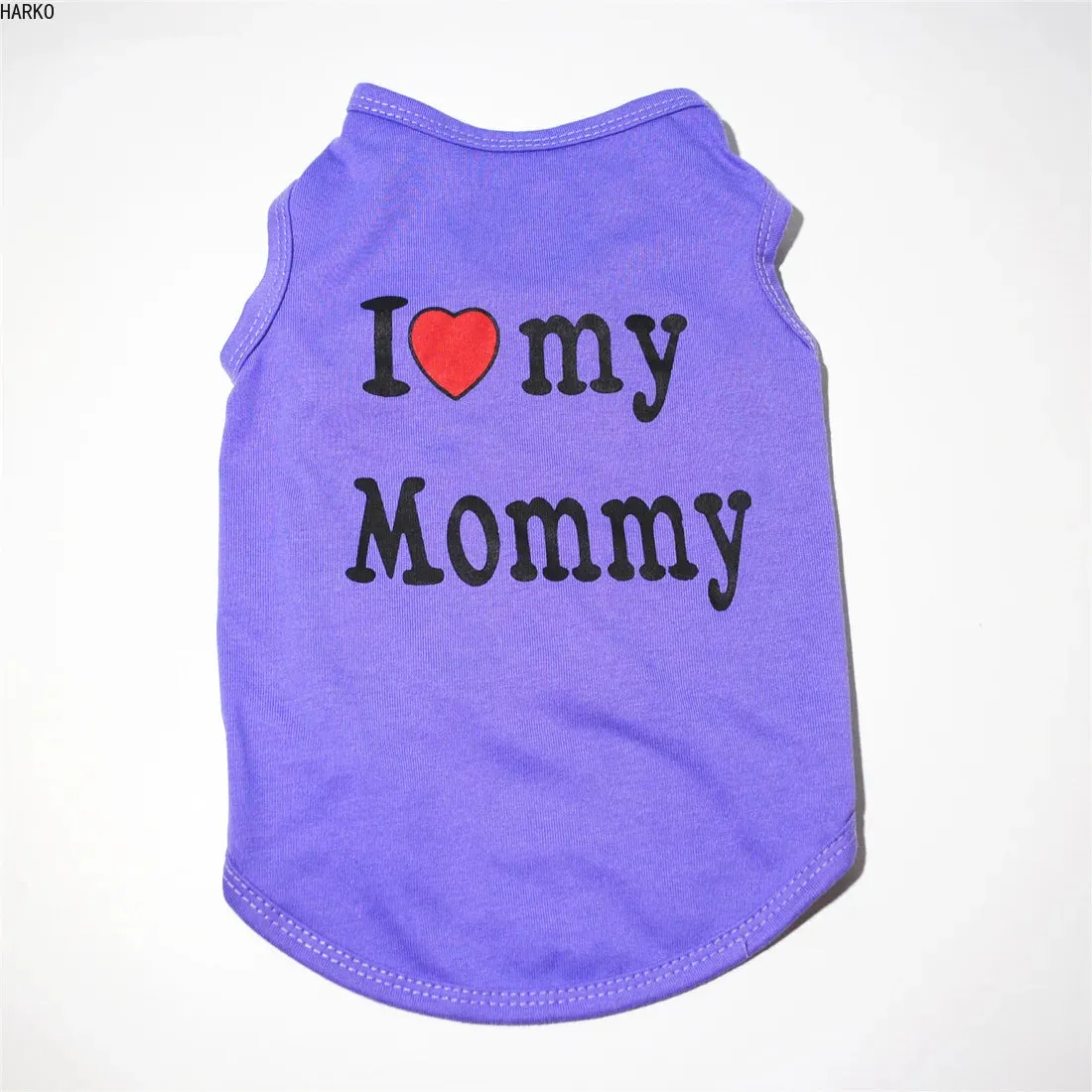 Cute Printed Summer Pet T-Shirt | Cotton Vest for Puppies & Small Dogs | Pug Apparel & Costumes