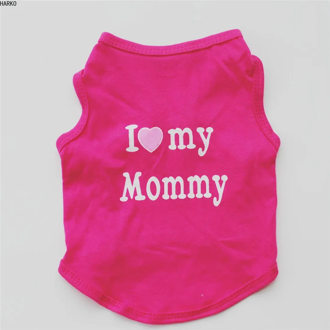 Cute Printed Summer Pet T-Shirt | Cotton Vest for Puppies & Small Dogs | Pug Apparel & Costumes