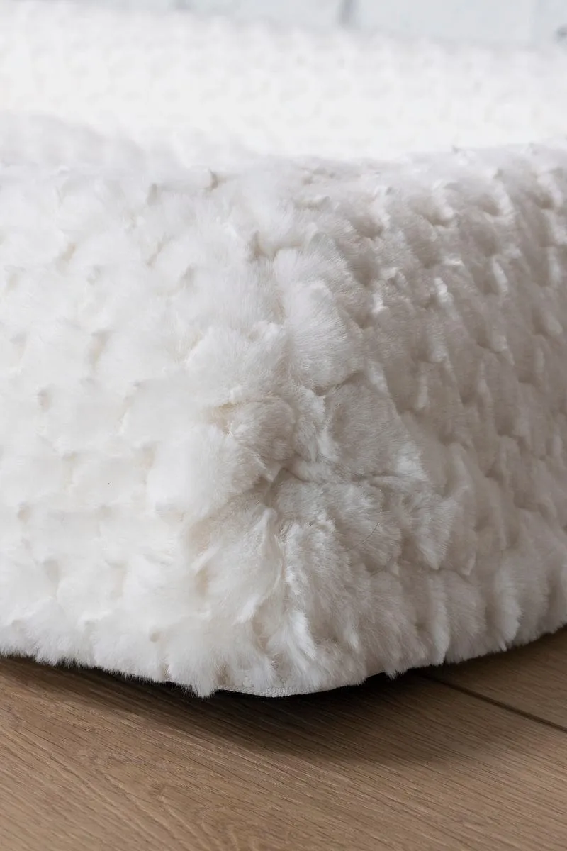 Dog Bed Cover JulesRoche Cozy Minky Fabric Various Sizes