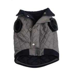 Dog Doble face Vest Navy/Grey