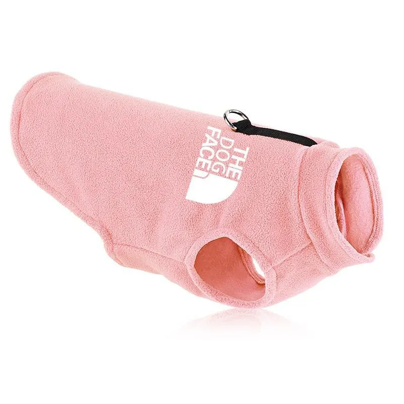 Dog Fleece Vest with leash pull ring by Dach Everywhere