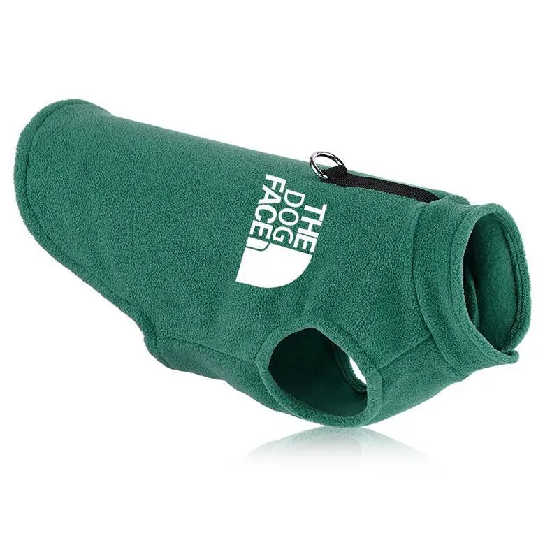 Dog Fleece Vest with leash pull ring by Dach Everywhere