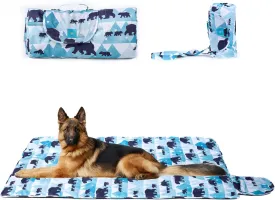 Easy Carry Dog Bed for Large Dogs Lightweight Portable Kennel Ready with Convenient Shoulder Straps.Perfect for Travel and Camping.