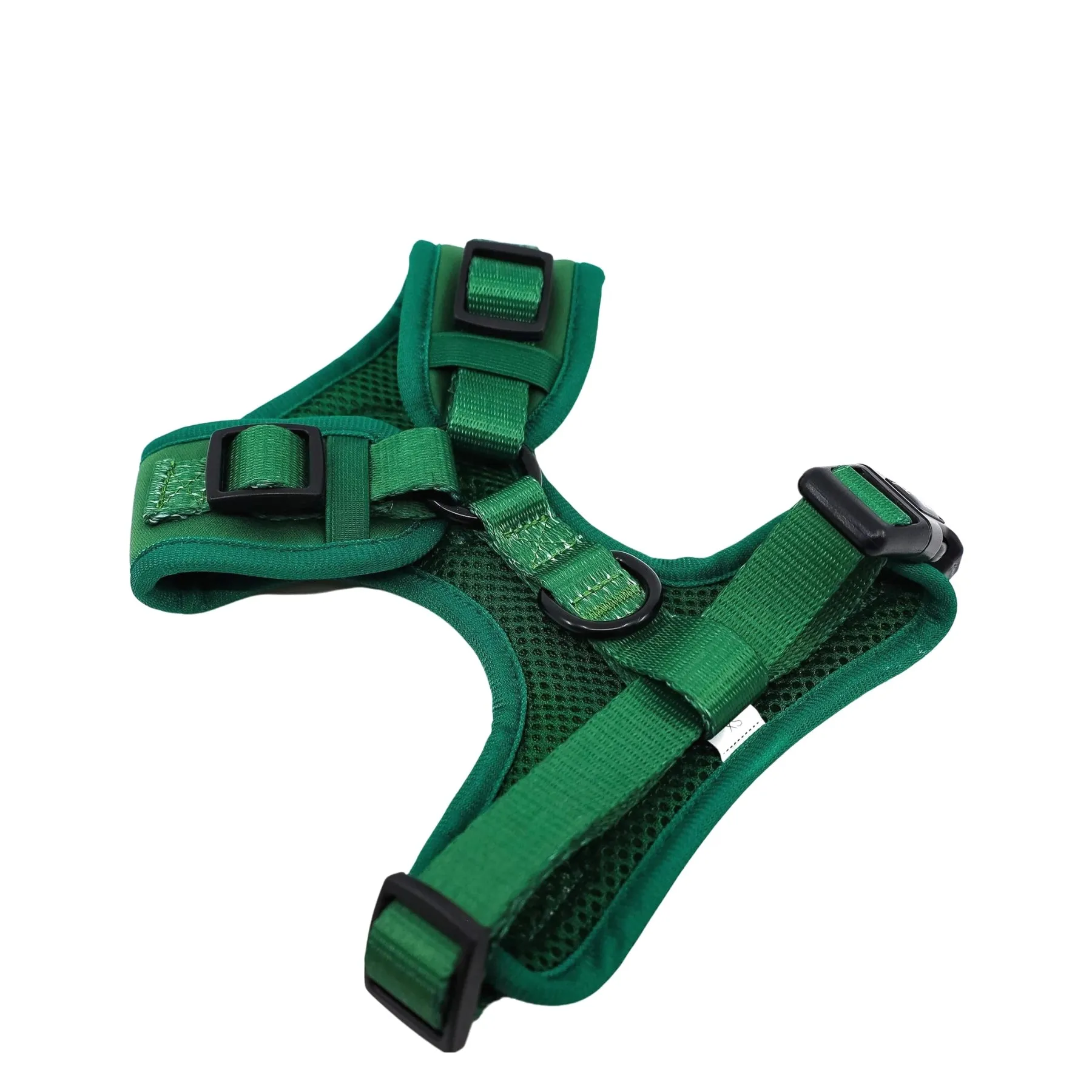 Forest Green Adjustable Dog Harness