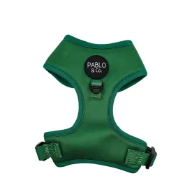 Forest Green Adjustable Dog Harness