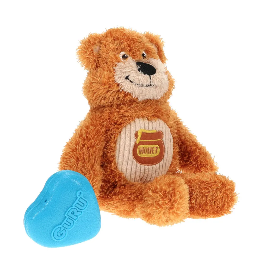 GURU Loveys Dog Toy, Bear, Medium