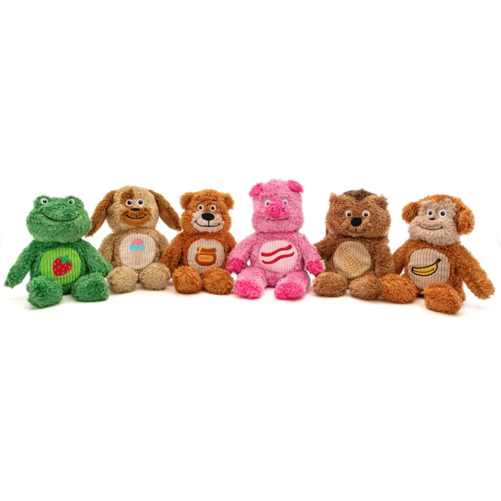 GURU Loveys Dog Toy, Bear, Medium