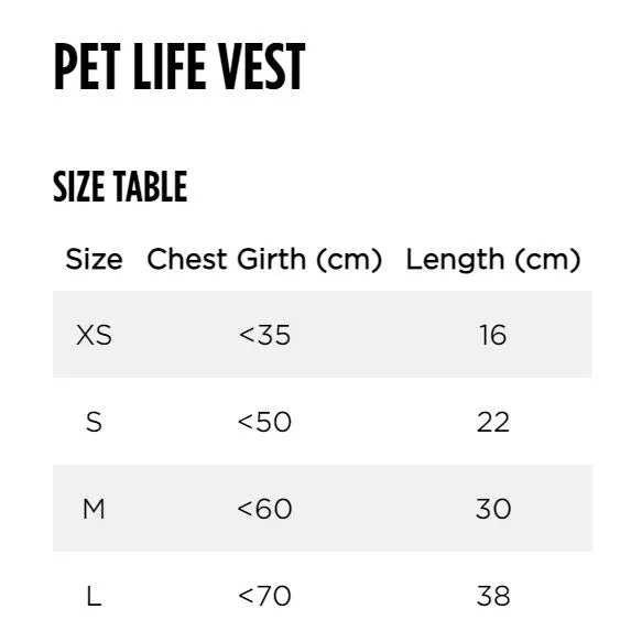 Jobe Pet Vest