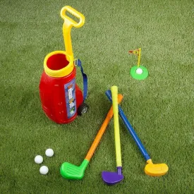 Kid's Mini Golf Training Set Outdoor Toy Sports Parent Play Set Gift New