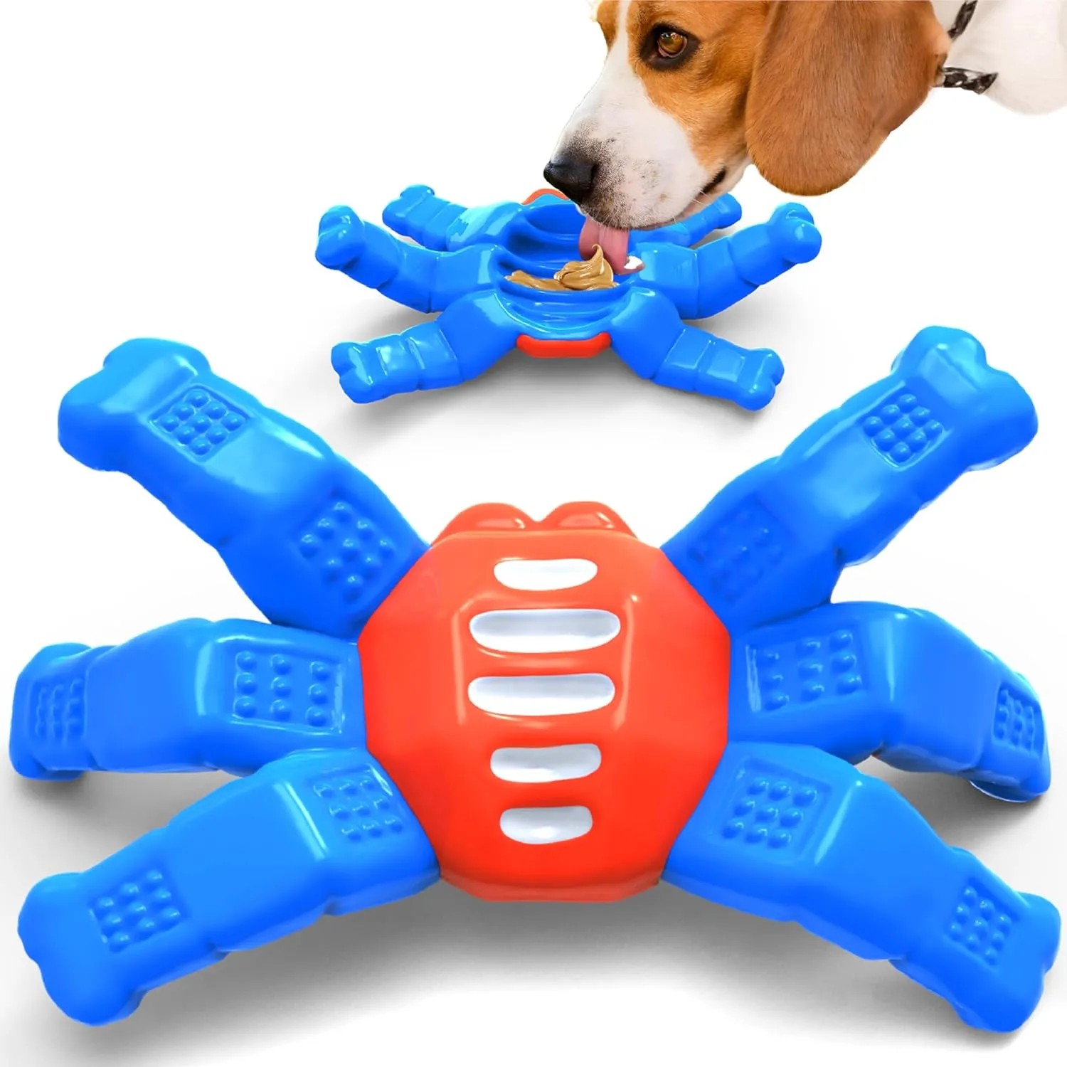 LEGEND SANDY Indestructible Dog Toys for Aggressive Chewers, Tough Nylon Dog Chew Toys for Large Dogs, Durable Dog Bone Toy for Medium/Large Dog Breeds, Heavy Duty Chew Toys to Keep Them Busy