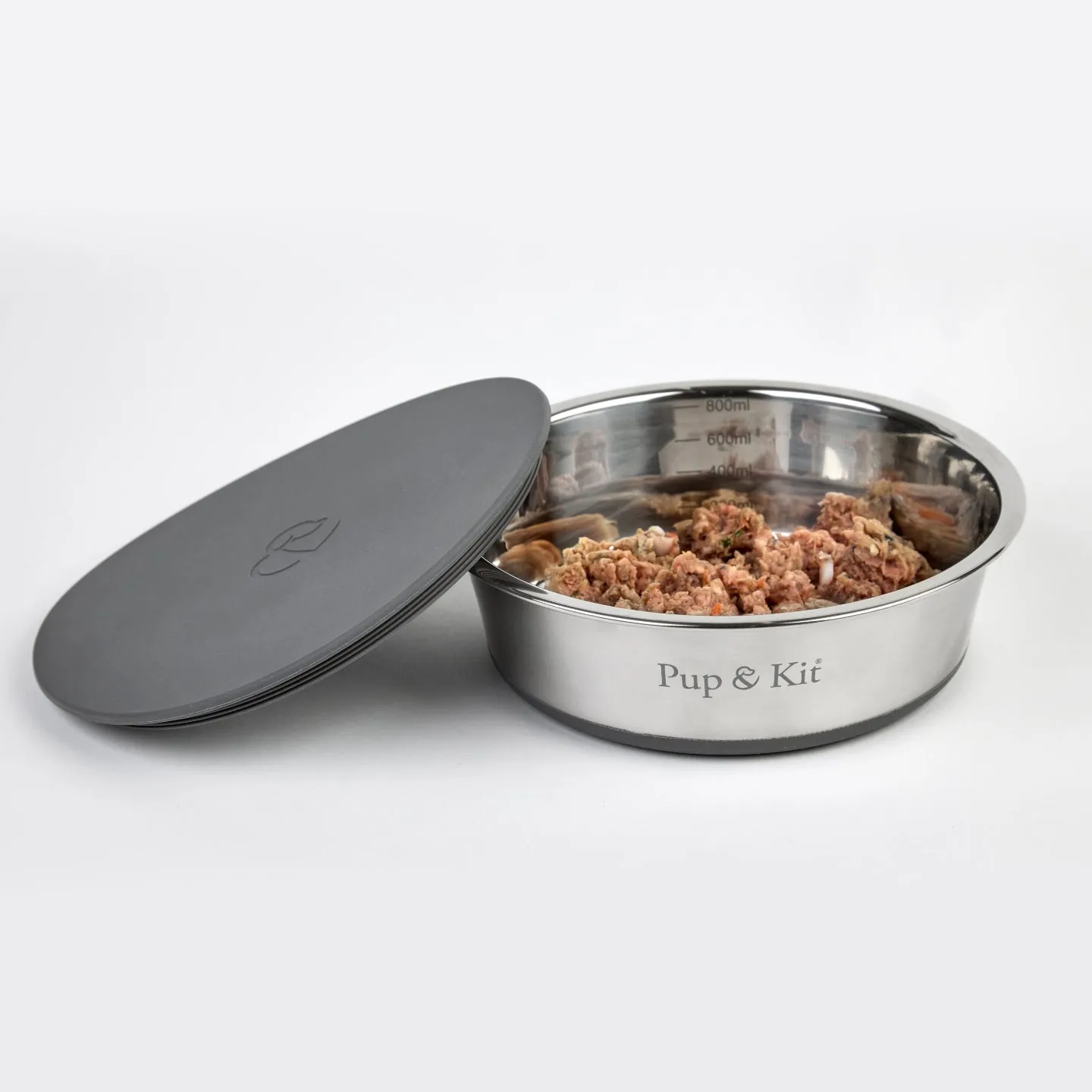 Lid-it Pet Bowl with Stay-Fresh Lid