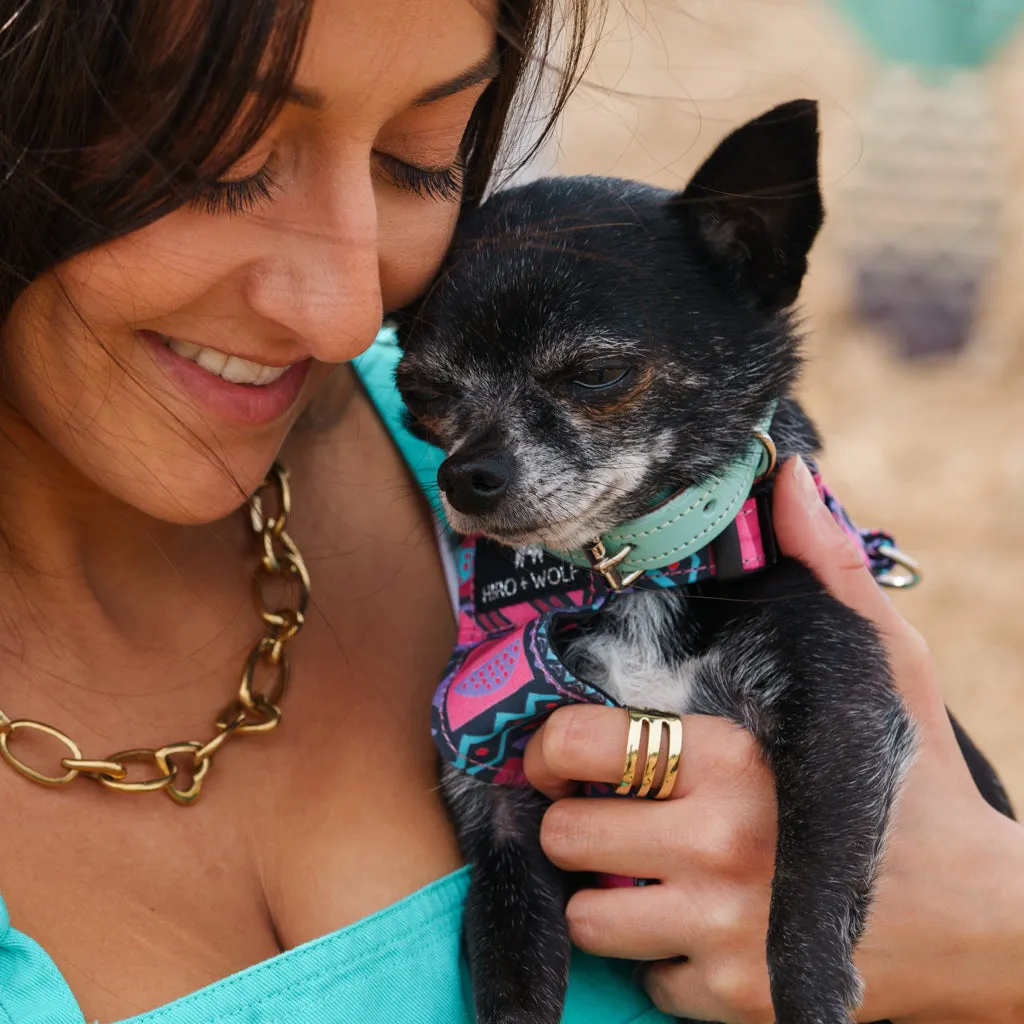 Mud Cloth Dog Harness