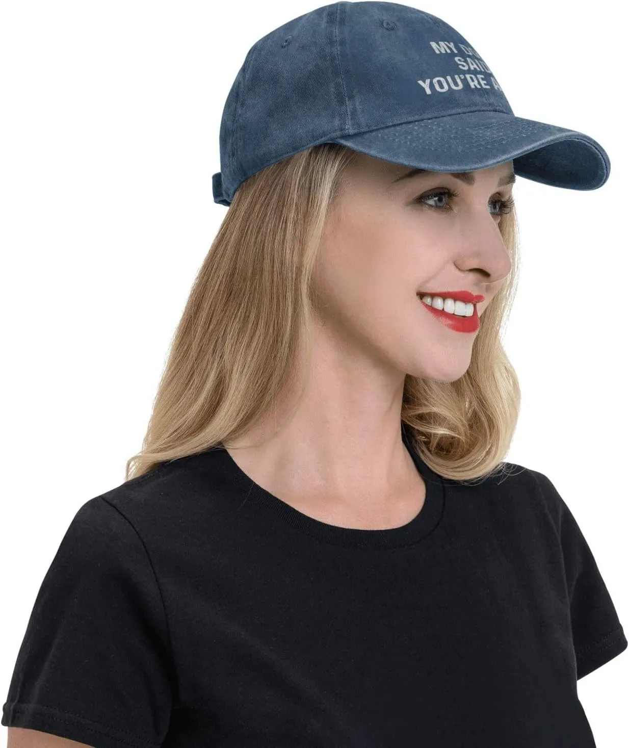 My Dog Said You're A Hoe Hat Women Funny Baseball Hat Funny Birthday Gifts for Women