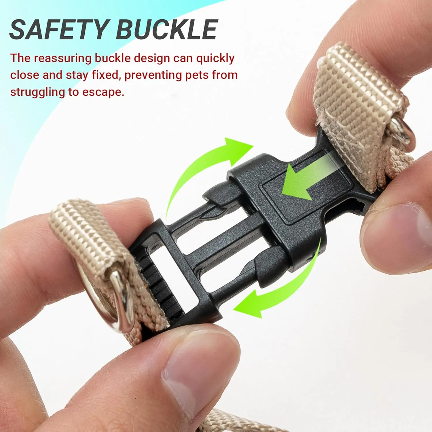 No Pull Dog Harness - Adjustable Step-in Harness & Leash Set for Small, Medium, Large Dogs - Escape Proof Soft Pet Harness for Walking, Training, Hiking, Outdoor Activities