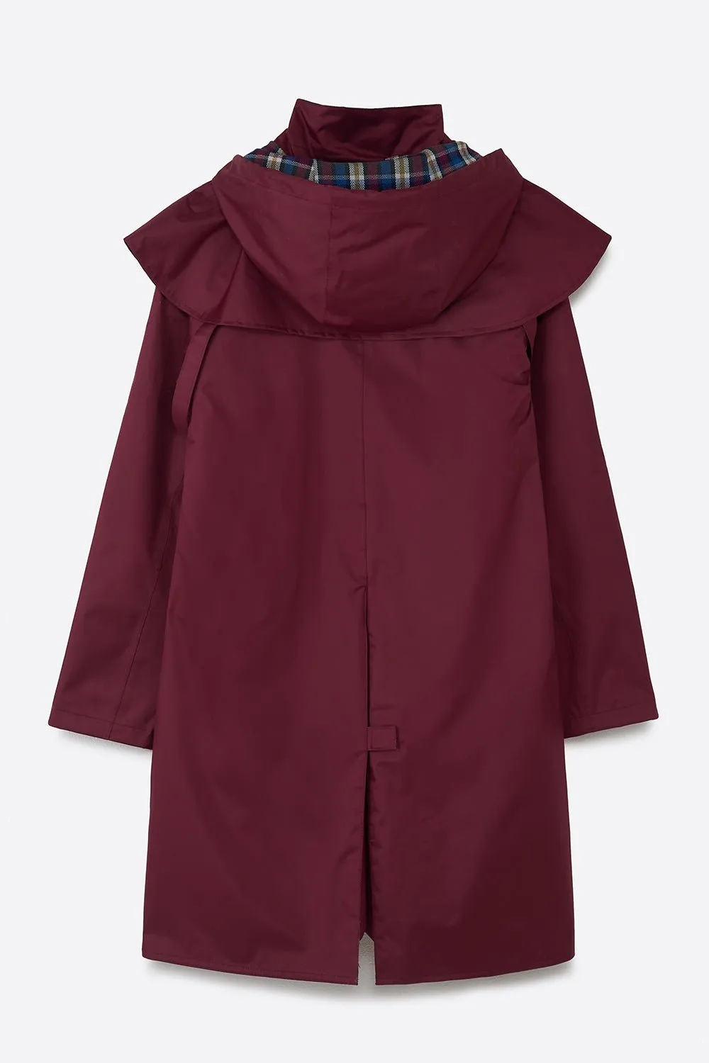 Outrider 3/4 Length Waterproof Raincoat - Berry