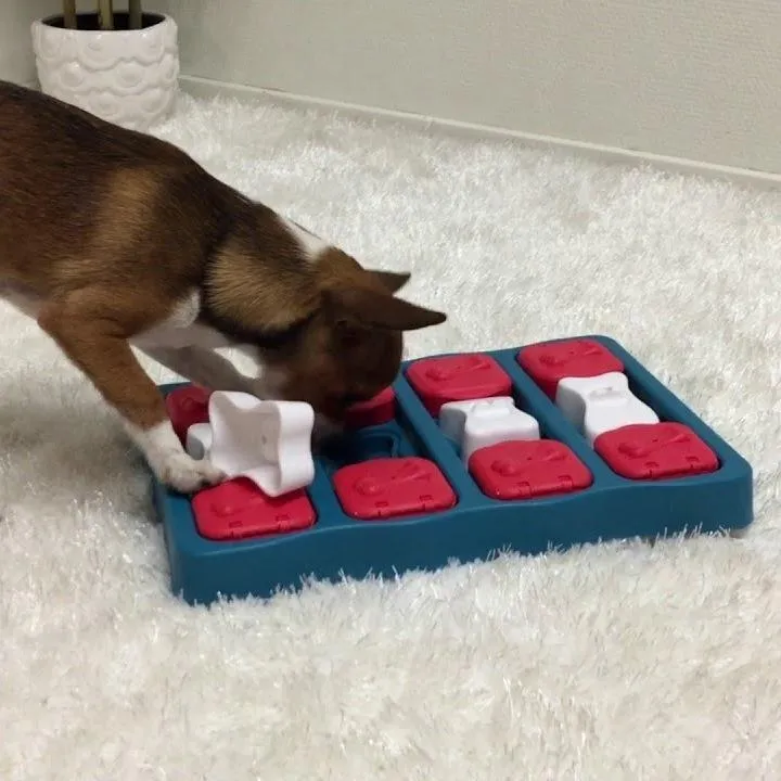 Outward Hound Nina Ottosson Dog Brick Puzzle Feeder Dog Toy^^^