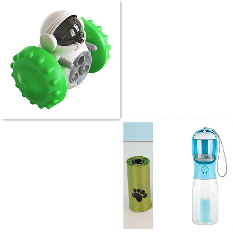 PawIQ: Interactive Slow Feeder Balance Car – Smart Puzzle Toy for Dogs