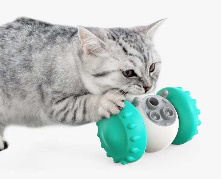 PawIQ: Interactive Slow Feeder Balance Car – Smart Puzzle Toy for Dogs