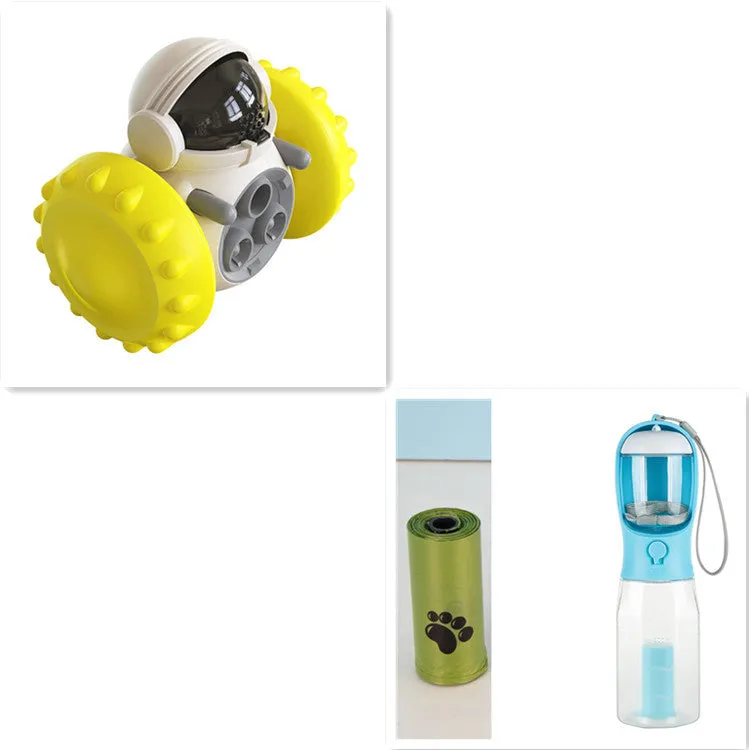 PawIQ: Interactive Slow Feeder Balance Car – Smart Puzzle Toy for Dogs