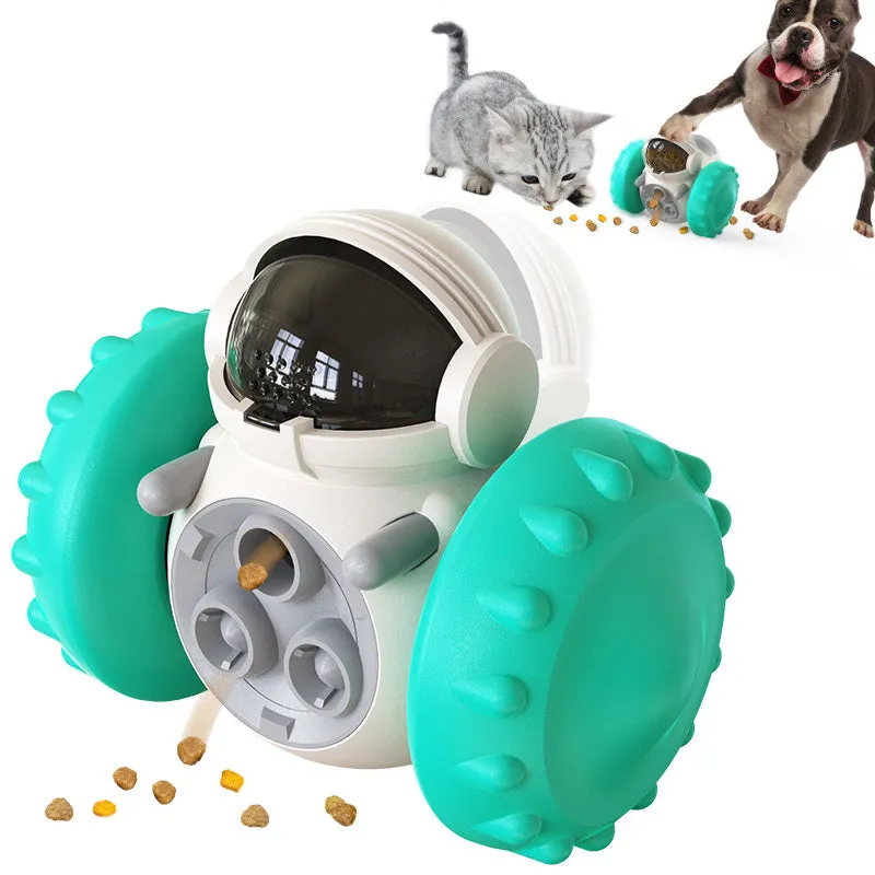PawIQ: Interactive Slow Feeder Balance Car – Smart Puzzle Toy for Dogs
