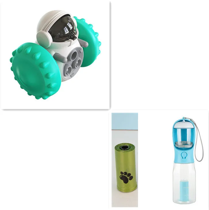 PawIQ: Interactive Slow Feeder Balance Car – Smart Puzzle Toy for Dogs