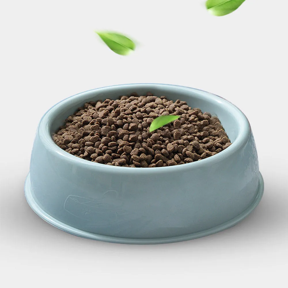 PAWS ASIA China Supplier Wholesale Cute Travel Portable Round Feeding Dog Eco Friendly Plastic Bowls Drinking