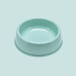 PAWS ASIA China Supplier Wholesale Cute Travel Portable Round Feeding Dog Eco Friendly Plastic Bowls Drinking