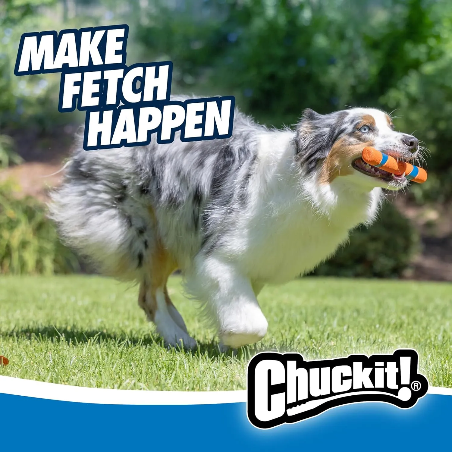 Petmate CHUCKIT! Ultra Fetch Stick Durable Rubber Medium Dog Toy