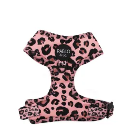 Pink Leopard Adjustable Harness