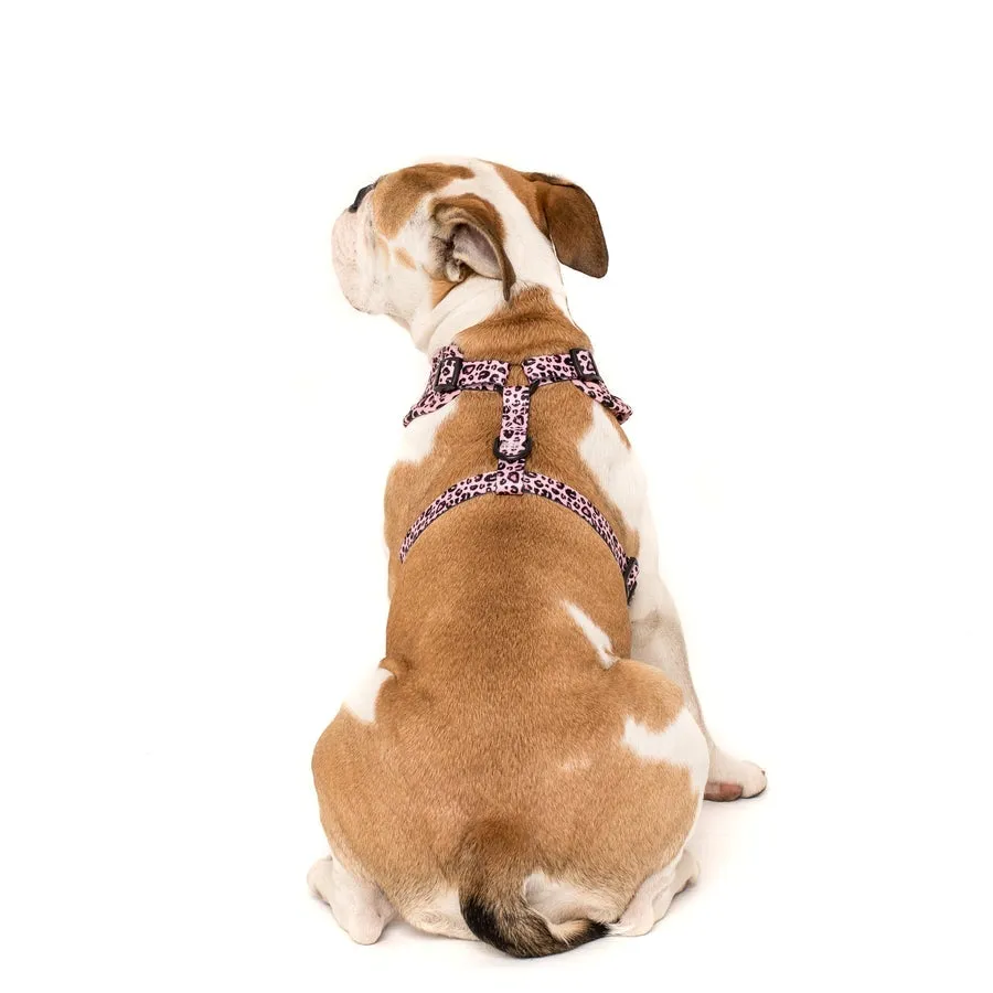 Pink Leopard Adjustable Harness