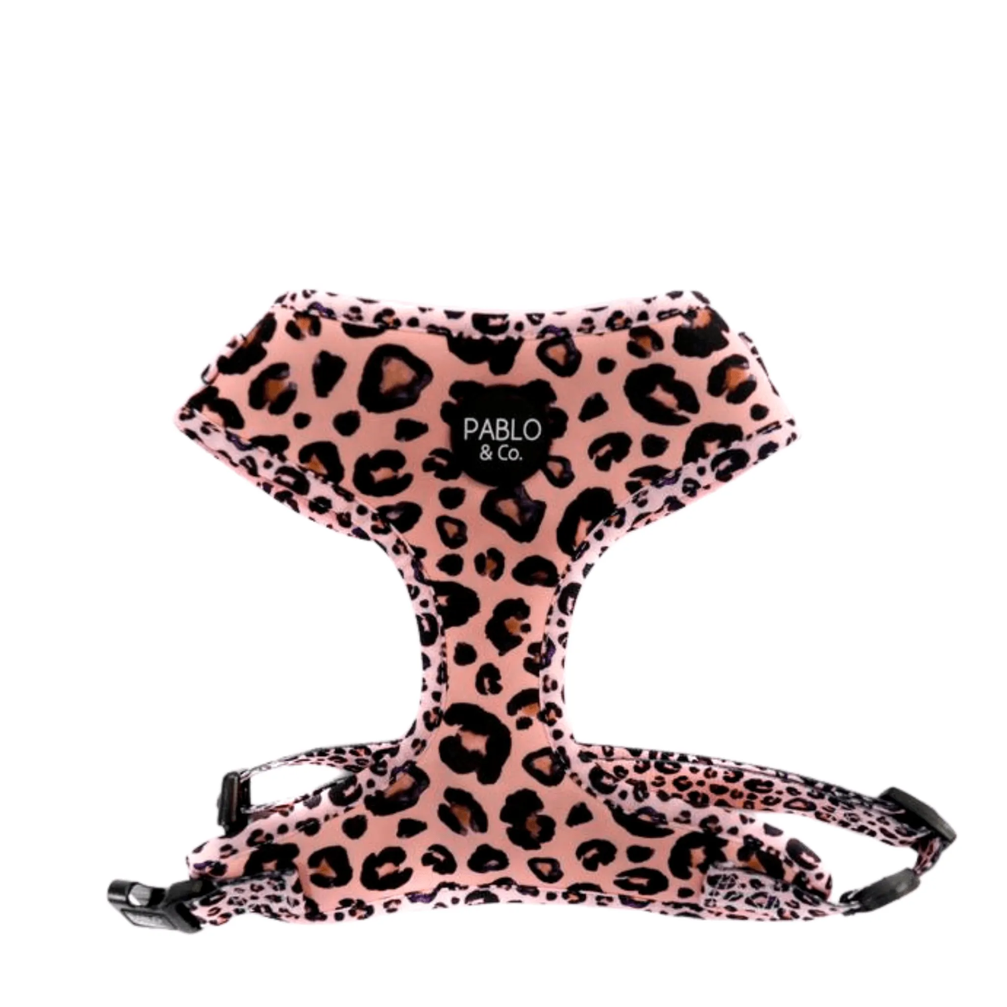 Pink Leopard Adjustable Harness