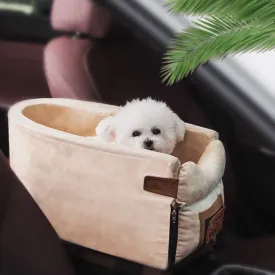 Portable Dog Bed For Car & Travel Dog Car Safety Pet Seat For Small Size Dogs Carrier Protector