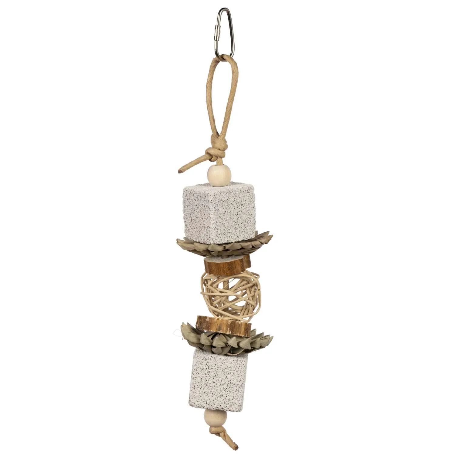 Prevue Pet Naturals Lava Crunchers Bird Toy