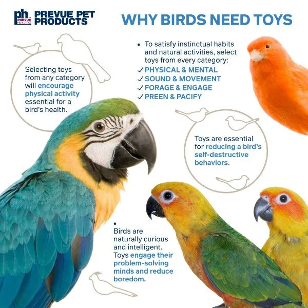 Prevue Pet Products Sunburst Bird Toy