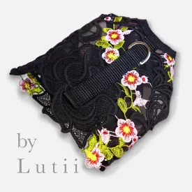 "The Italian Job"-handmade adjustable lace dog harness