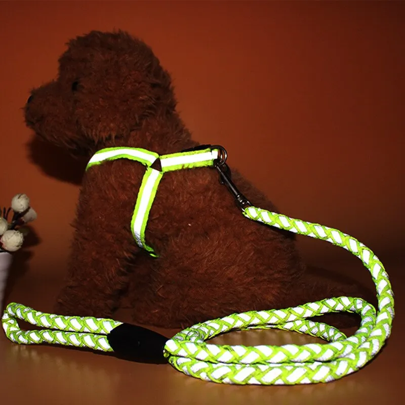 Safety Strong Reflective Dog Leash Collar