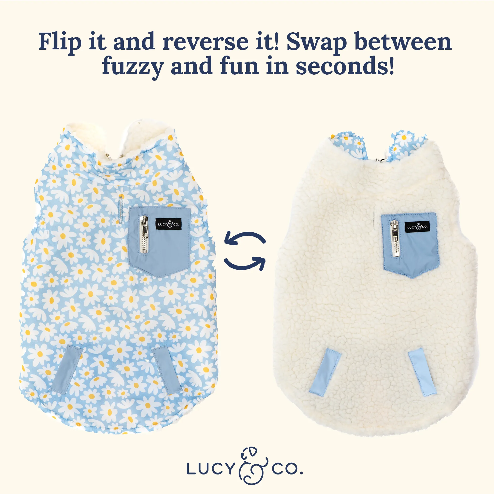 Simply Splendid Reversible Teddy Vest