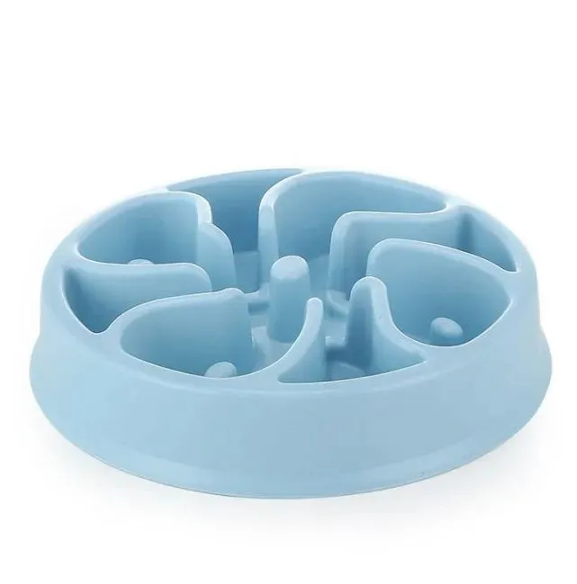 Slow Feeder Dog Bowl - Durable Pet Feeding Accessory for Enhanced Meal Times