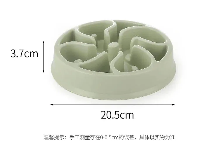 Slow Feeder Dog Bowl - Durable Pet Feeding Accessory for Enhanced Meal Times